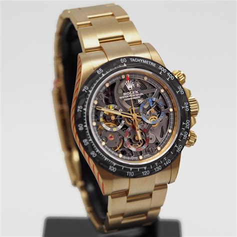 rolex la montoya gold|daytona skeleton.